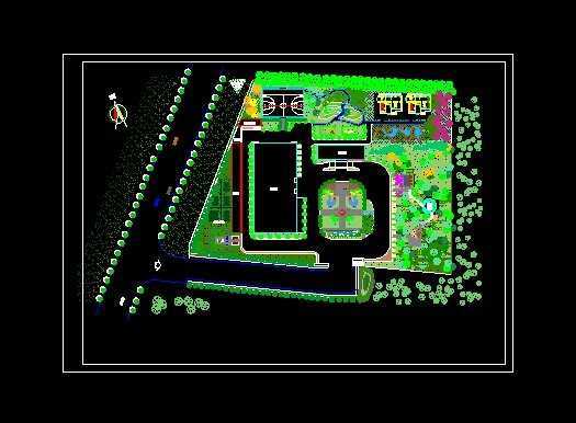 工厂绿化设计平面图免费获取与园林绿化施工指南